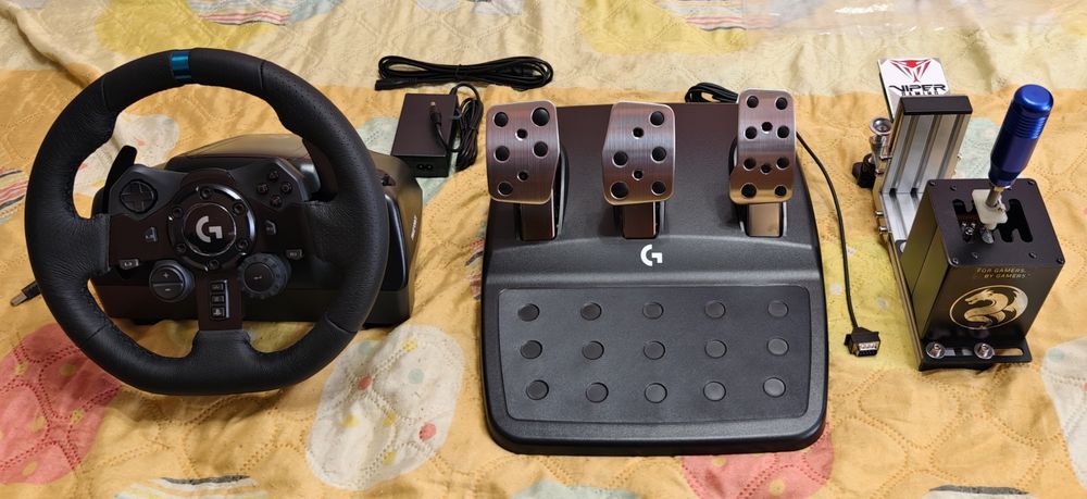 Logitech G923 + Shifter