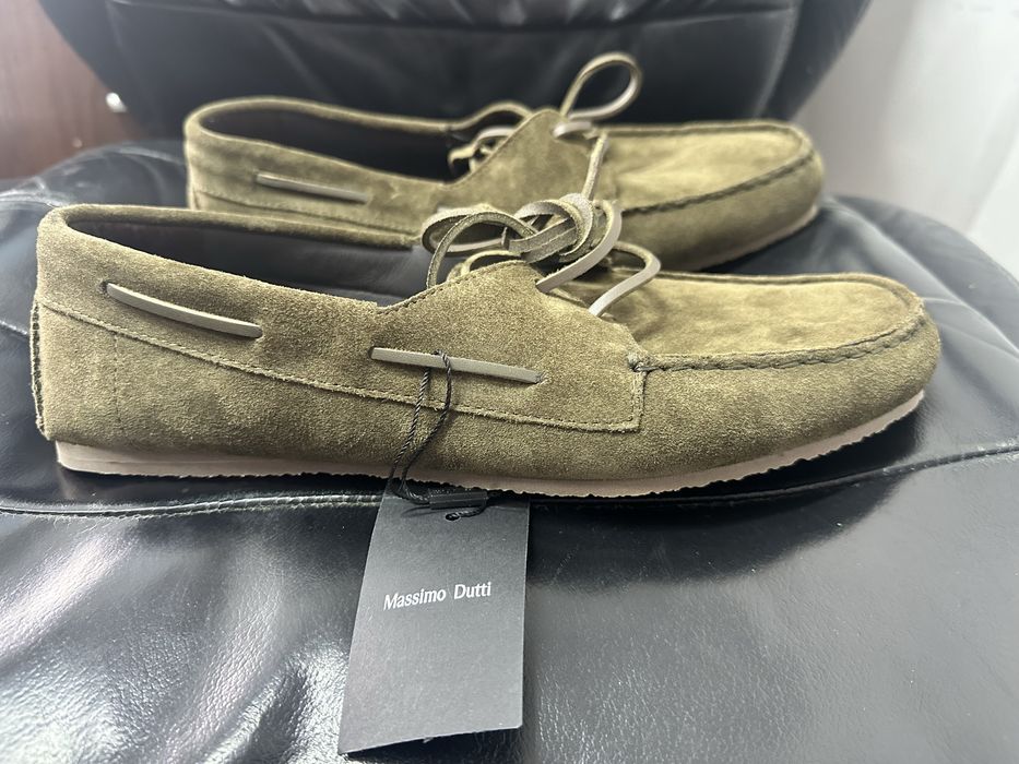 Лофери чоловічі замшеві Massimo dutti