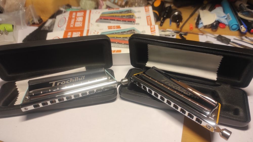 губна гармошка JDR Trochilus з слайдером тональність C