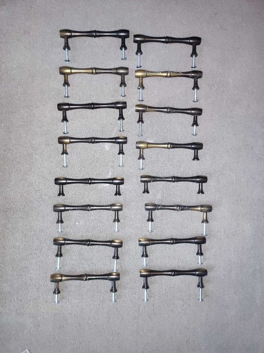 Uchwyty do szafek kuchennych ,mosiądz