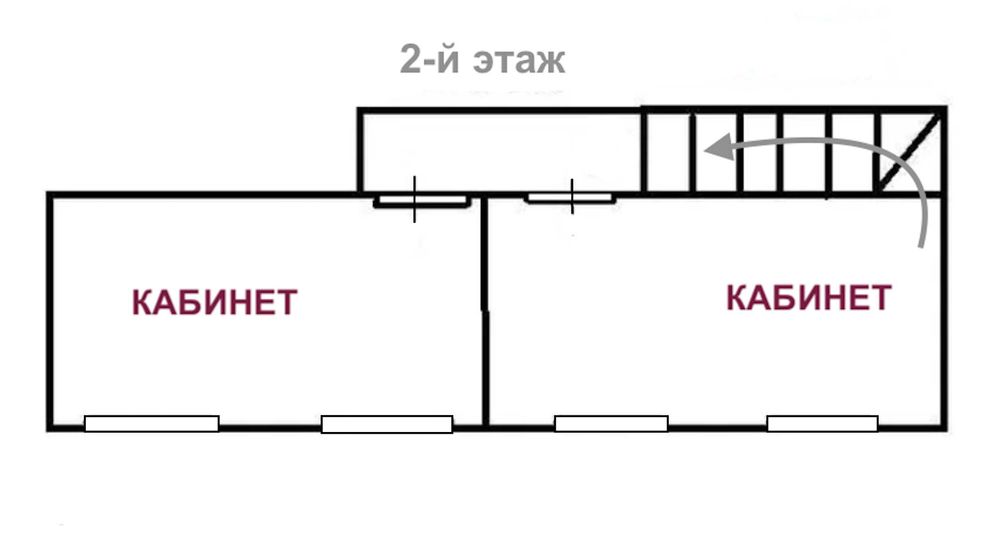 Аренда Сдам Тихий Офис 101м² 4 каб Гоголя,6/ Некрасова/ Дворовой