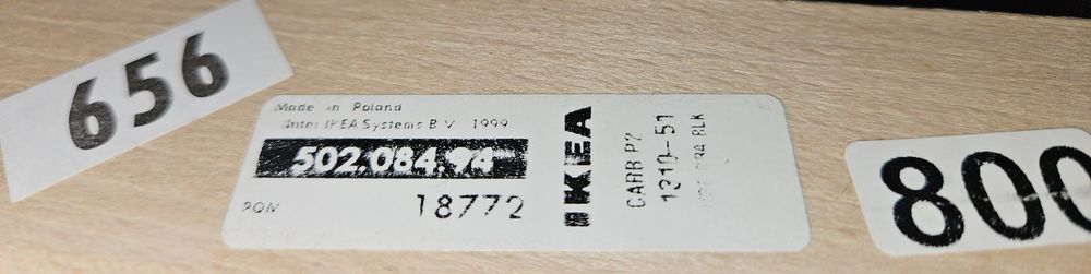 Sofa Kanapa IKEA czarna Narożna prawa lub lewa