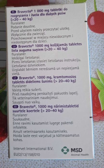 Karma dla psa Alpha spirit 7 days + tabletka na kleszcze