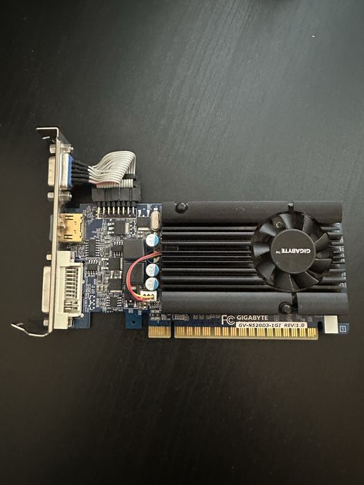 GeForce GT 520 1GB DDR3 – HDMI / DVI / VGA