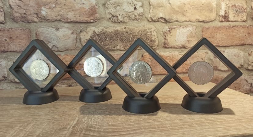 Рамка 3Д для монет Підставка для монети Капсули