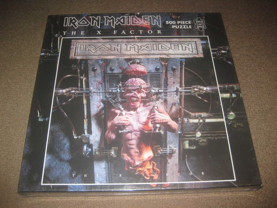 Puzzle dos Iron Maiden "The X Factor" Novo e Selado!