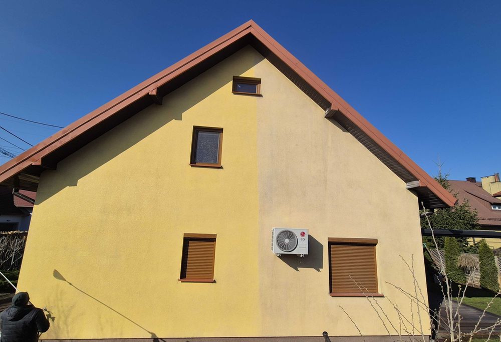 Mycie kostki brukowej Czyszczenie elewacji i dachów + impregnacja