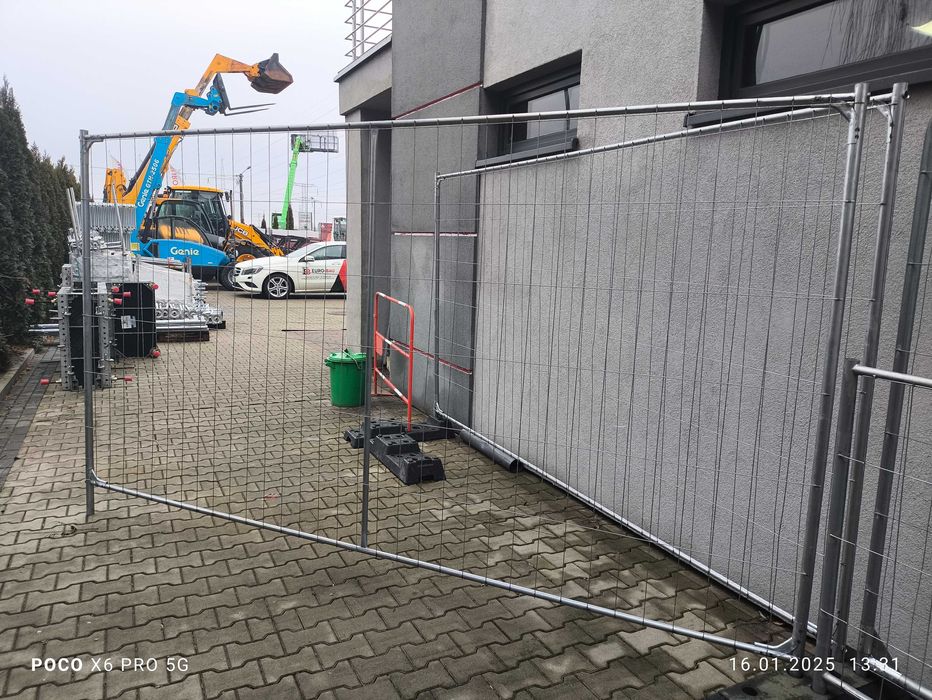 Ogrodzenie Panel Płot 3,5x2m ZESTAW 35mb wzmocnione narożniki i pion