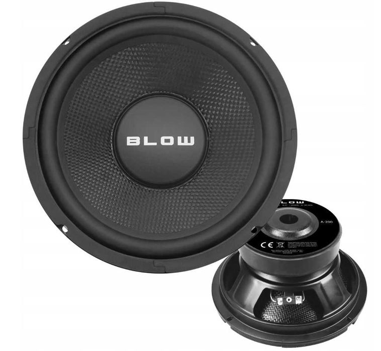 GŁOŚNIK Samochodowy Basowy 20cm SUBWOOFER 8