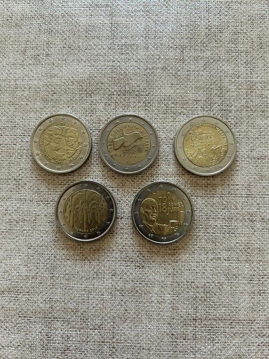 Moedas comemorativas de 2€