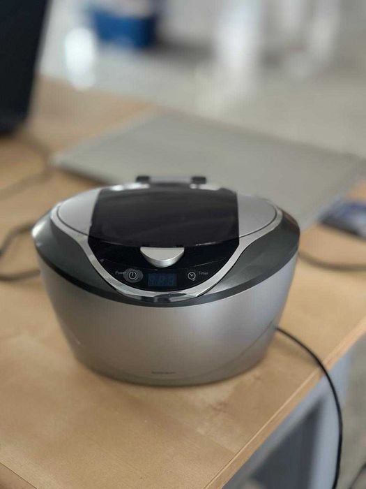 Máquina de Limpeza Ultrassónica Digital – Joias, Óculos, Relógios