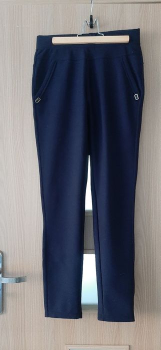 Spodnie eleganckie materiałowe M