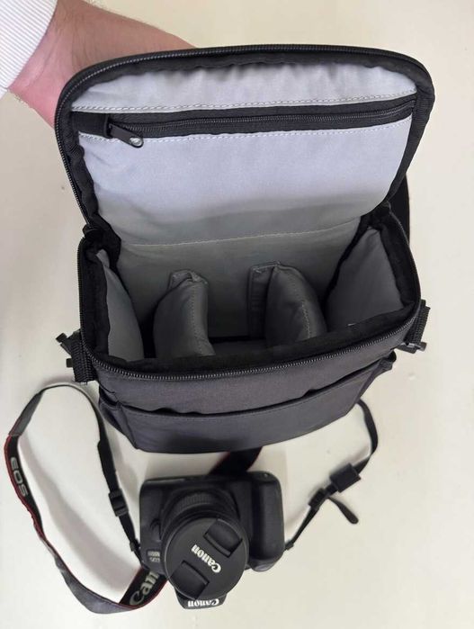 Câmara Canon EOS 800D + Objetiva 18-55 + Acessórios + Bolsa