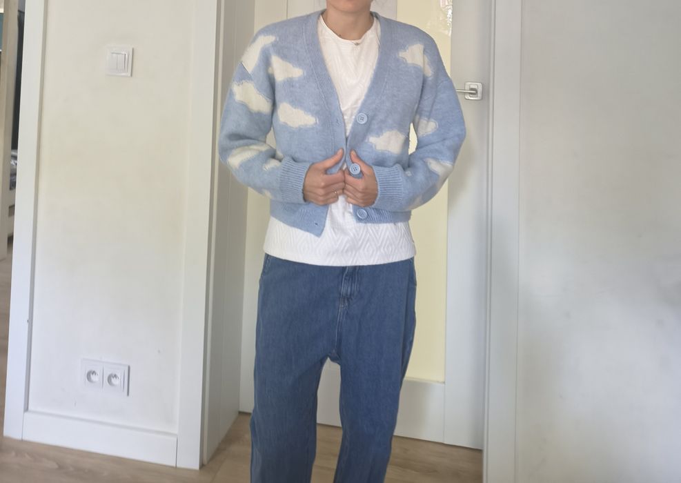 Sweter new look chmurki