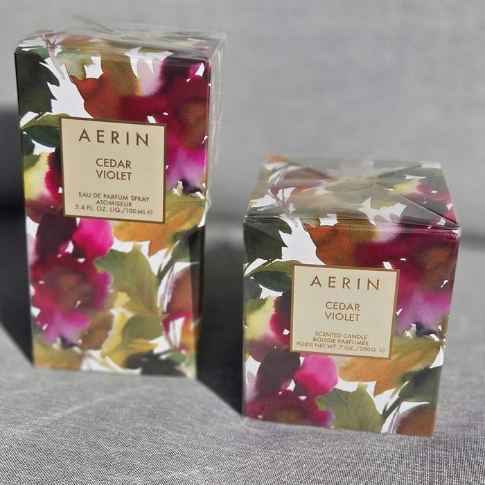 Aerin Cedar Violet 100 ml woda perfumowana + świeczka