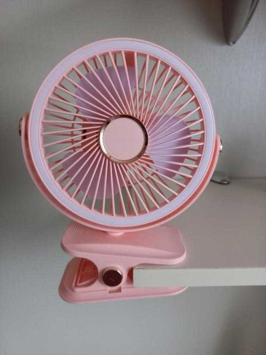 Портативный вентилятор на прищепке НОВЫЙ