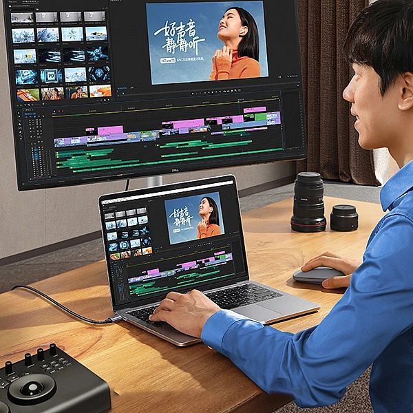 Kabel Usb C - Hdmi 2.1/8k 60Hz 1.5m Ugreen Cm565 - szary