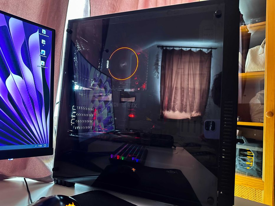 Komputer Gamingowy PC Ryzen 7 24GB RAM RTX 4060 SSD W10 Pro Gwarancja