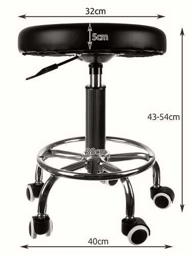 Banco preto - Envio Grátis