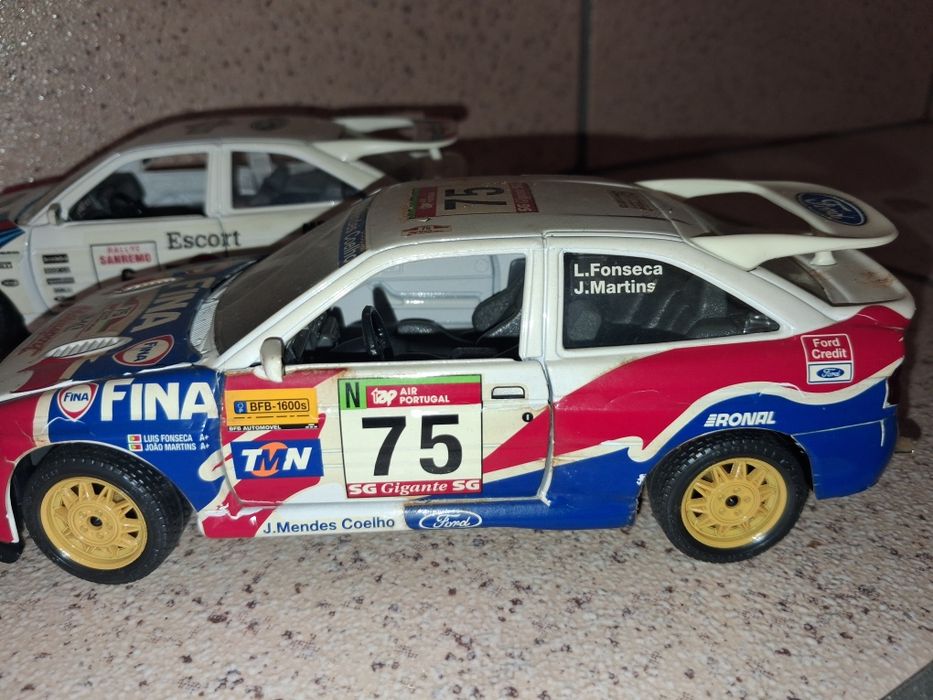 2 fords cosworth  burago