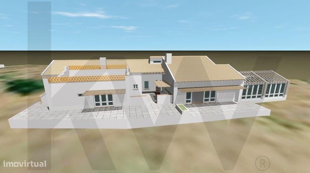 Terreno com ruina e vista mar + 3 casas de madeira + PIP aprovado