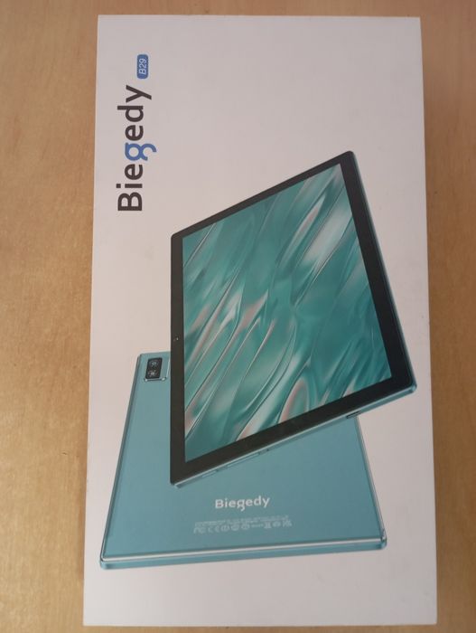 Tablet BIEGEDY 10.1" 5G  128GB  6+16GB RAM klawiatura myszka etui