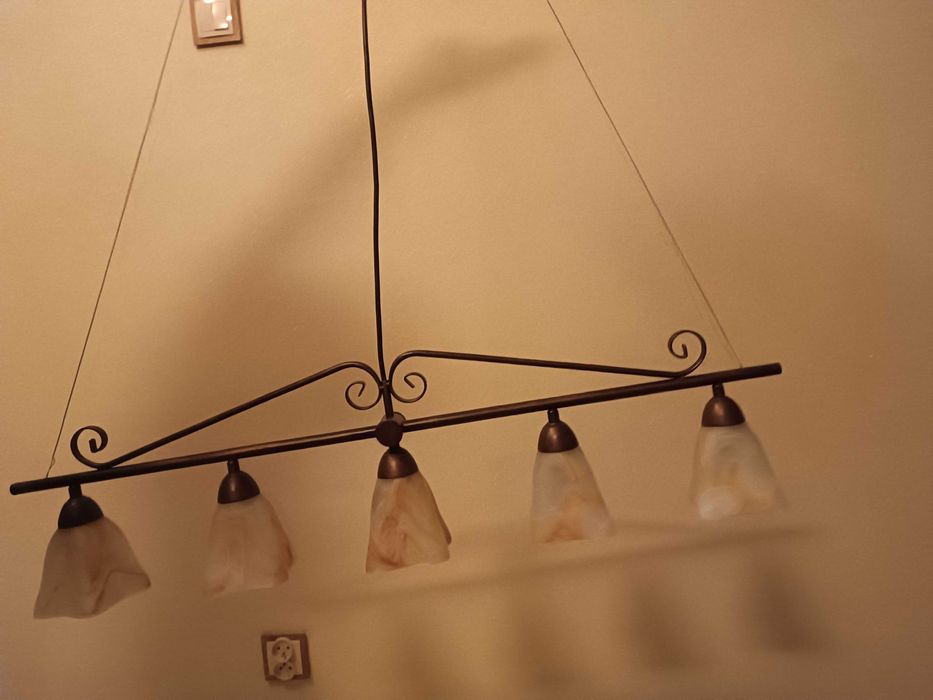 lampa wisząca Kandel /3 lampy, 3 kinkiety/ lub komplet