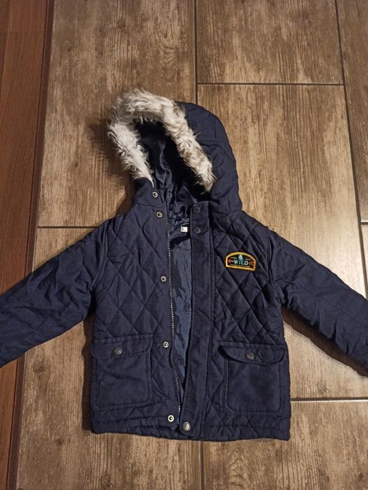 Pikowana kurteczka jesienno-zimowa r. 104