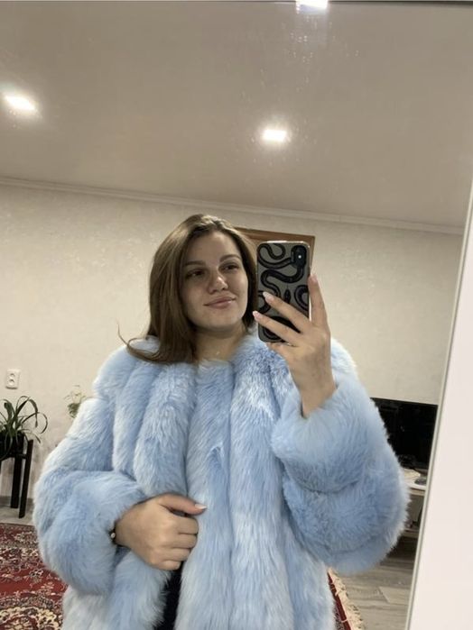 Екошубка зі штучного хутра