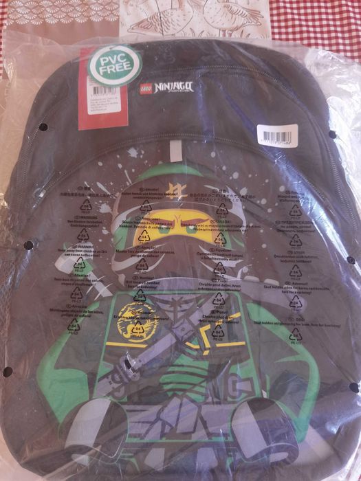 Mochila Nova da Lego Ninjago