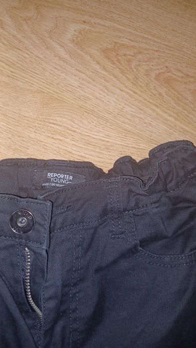 Spodnie czarne rurki 152 Reporter Young i VoiJeans