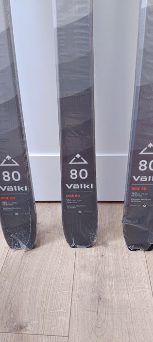 Narty volkl rise flat 80 skiturowe  wiazania marker alpinist nowe Skit