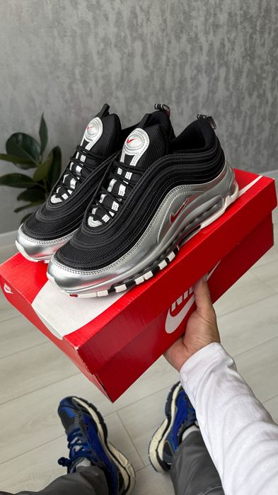 Nike Air Max 97 QS Black Silver (40-45)