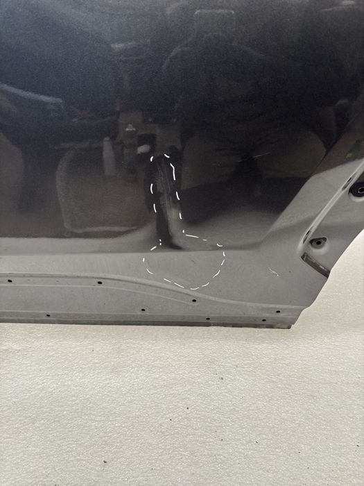 Toyota RAV4 V 5 18- drzwi lewy tył lewe tylne chrom listwa