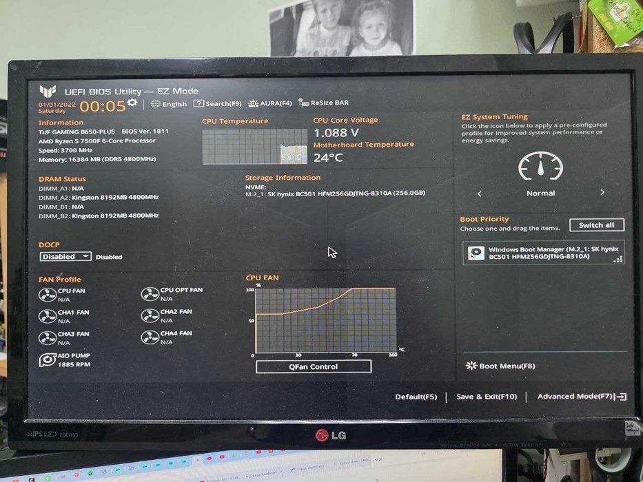 Материнська плата ASUS TUF GAMING B650-PLUS