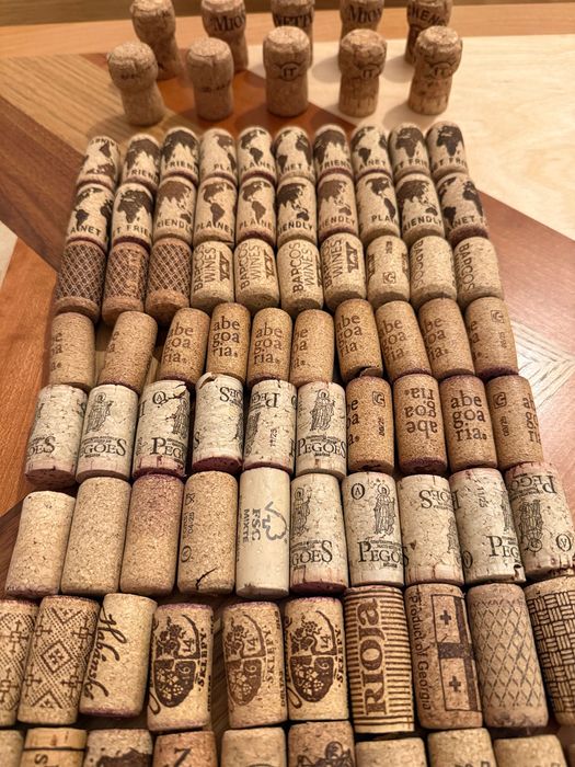 Korki po winie naturalne 100 szt.