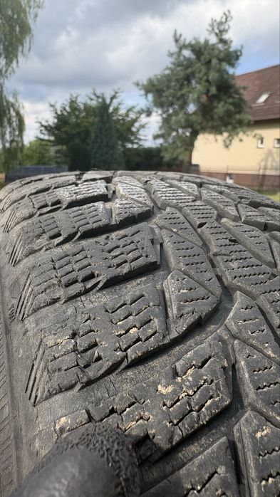 Sprzedam koła stalowe 5x114,3 z opnami zimowymi