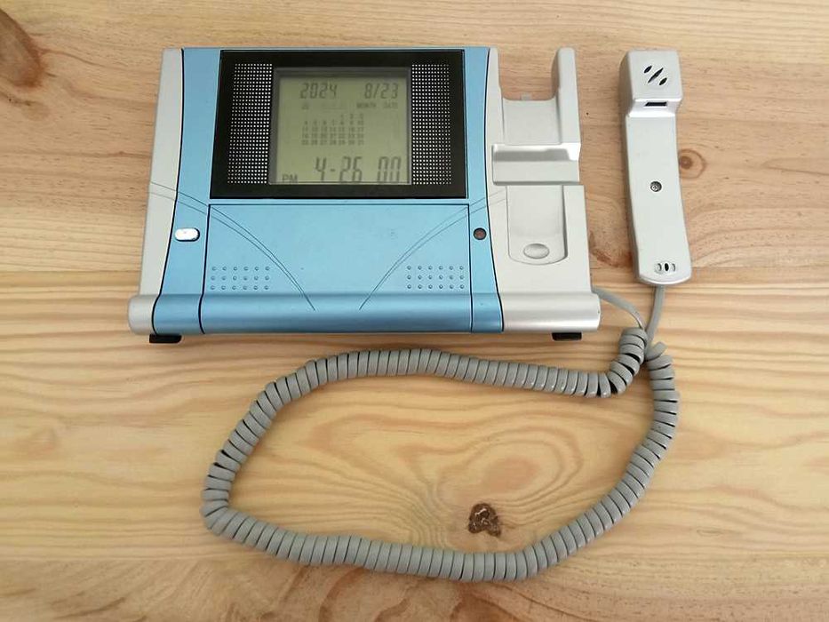 Telefone Fixo Com Calendário e Alarme