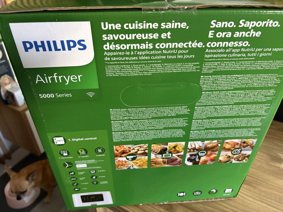 Philips Airfryer Nowy Biały