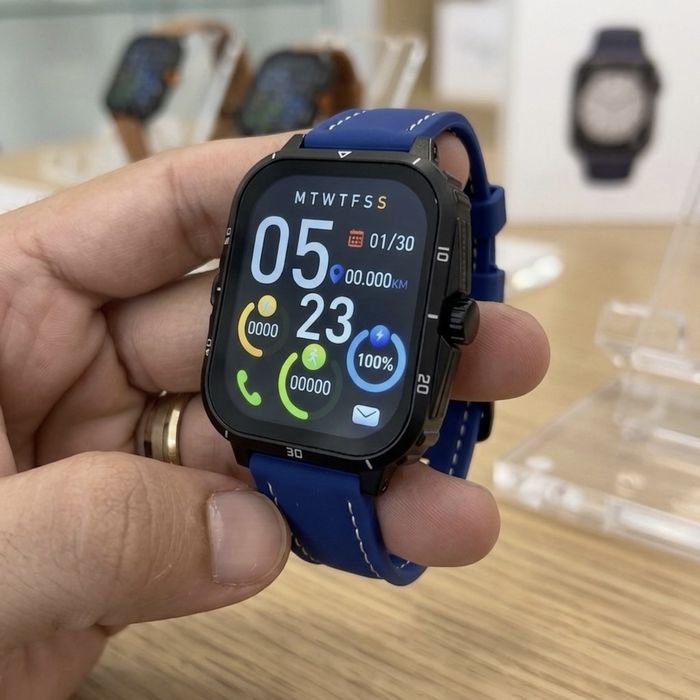 Smartwatch para Android e iOS - Chamadas, notificações e comandos de voz