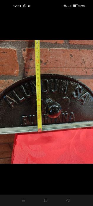 Tampa Forno a Lenha Alumínio Burriana