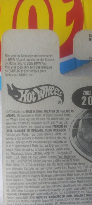 Mini cooper hot wheels