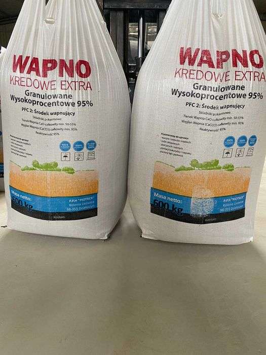 Wapno Nawozowe kredowe granulowane od PRODUCENTA dostawa cała PL !!!