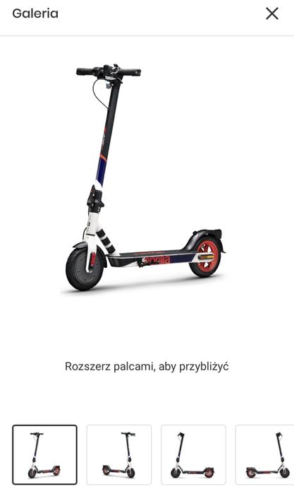 Sprzedam hulajnoge elektryczną Aprilla