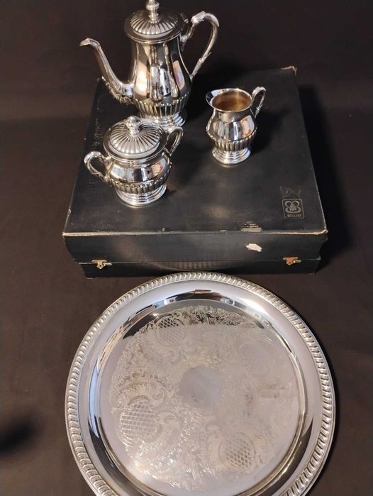 Serviço de Café banhado a Prata