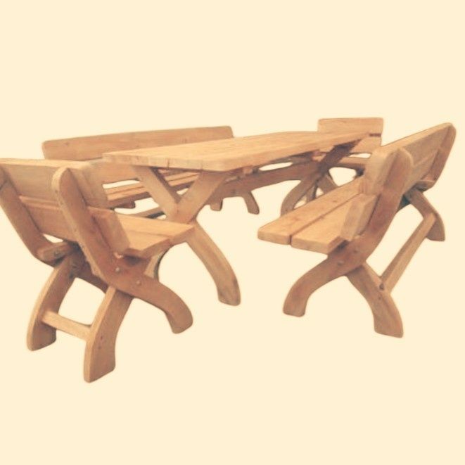 Komplet ogrodowu 2+1