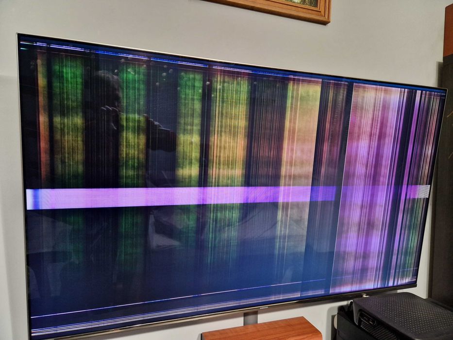 TV Samsung 55 KS7000 - uszkodzona matryca