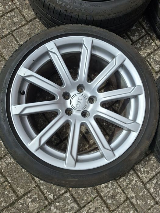 Felgi Audi 18" 5x112 Opony letnie 225/45/18