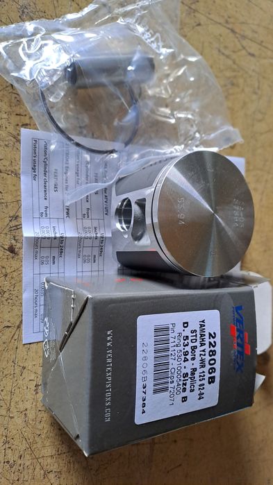 Pistão Vertex YZ125 2002 a 2004