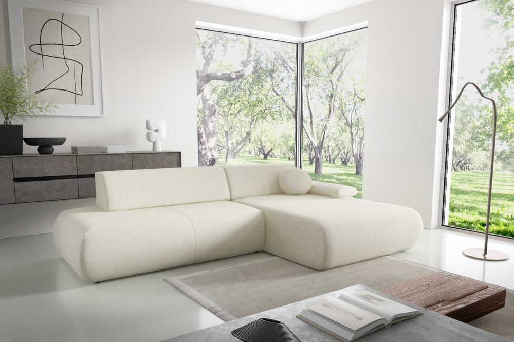 Nowoczesny narożnik z funkcją spania Puente - wiele kolorów